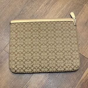 Coach tablet sleeve